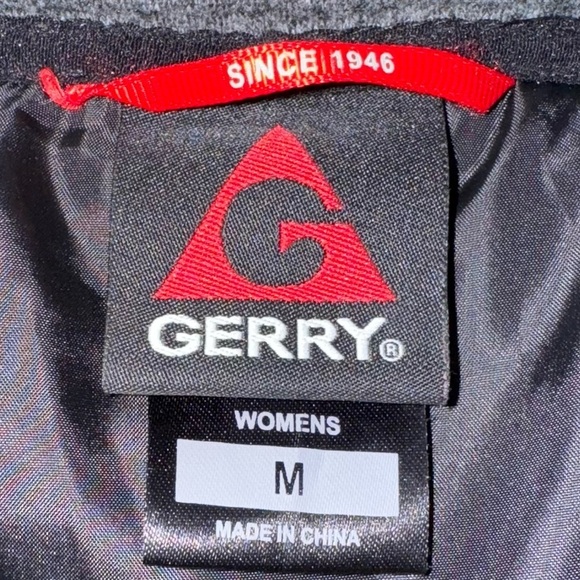 Gerry Women’s Medium Gray Flannel Vest W/ Black Lining - Picture 5 of 7